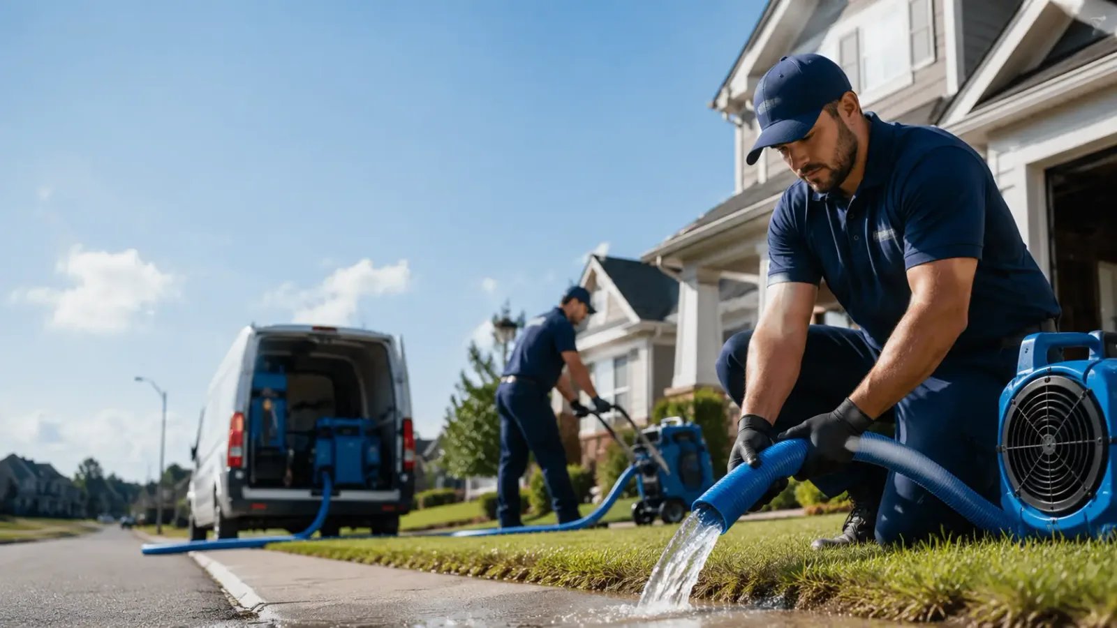 Flood Damage Restoration in Elnora, IN